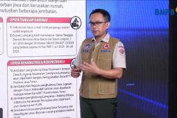 BNPB laporkan kerusakan jembatan Wai Tonetana akibat banjir Maluku tertangani