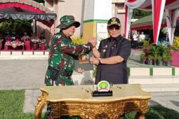 Ratusan personil dikerahkan sukseskan TMMD ke-117 Kodim 1003/HSS