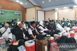 351 jamaah haji Kloter 8 tiba di Medan