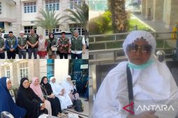 Senyum jamaah haji Singkil kala kembali mendarat di tanah rencong