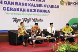 Bank Kalsel dan BPKH komitmen permudah masyarakat banua tunaikan ibadah haji.