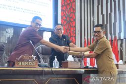 DPRD Kotabaru terima penyampaian rancangan KUA  PPAS pemerintah daerah
