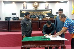 DPRD Belitung sahkan perda pertanggungjawaban APBD 2022