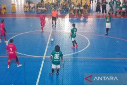 Polresta Banjarmasin hajar FW UMKM 10-1 di Porwarda Kalsel