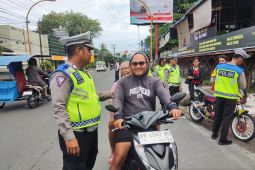 Polres Sibolga tegur 111 pengendara pada Operasi Patuh 2023