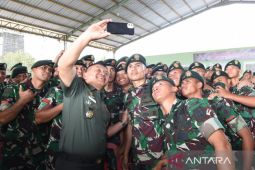 Pesan Kasad kepada pasukan perdamaian: Jaga nama baik bangsa Indonesia