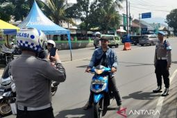 Polres Cianjur jaring 781 pelanggar sepekan Operasi Patuh Lodaya