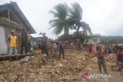 Satgas TMMD bangun jembatan penghubung  desa dan talud di Tanimbar