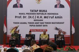 Wapres silaturahmi dengan tokoh agama dan adat Papua Barat Daya