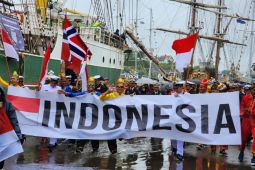 KRI Bima Suci terpilih sebagai kapal terbaik pada ajang Tall Ship Race di kota Fredrikstad Norwegia