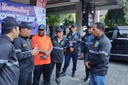 Pj Gubernur Papua motivasi kontingen Papua Pegunungan di Pornas XVI 2023