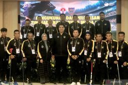 Menpora Dito lepas tim sepak bola amputasi Indonesia ke Malaysia