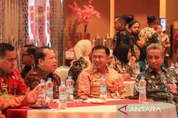 Kakanwil Kemenkumham Sumut ikuti diskusi panel rakor  manajemen