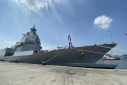 Kapal perang Italia bersandar di Indonesia, dukung kebebasan navigasi