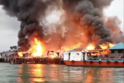 Kebakaran 9 rumah di Pulau Buluh akibatkan satu orang meninggal