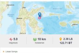 BMKG imbau warga agar tetap tenang setelah gempa guncang Laut Banda Sulteng
