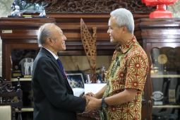 Wali Nanggroe temui Ganjar Pranowo, bahas pembangunan Aceh