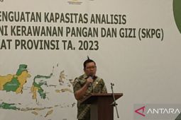 Bapanas libatkan pemda soal peringatan dini kerawanan pangan dan gizi