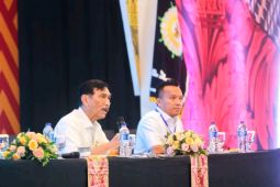 Rakernas Apkasi XV Bupati Morut berbagi pengalaman dan menjadi moderator Menko Marves