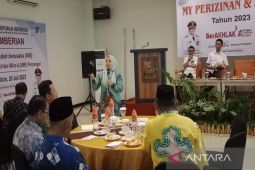 DPMPTSP Tanah Bumbu sosialisasi program "MyPerizinan dan SIMBG"