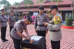 Tiga pejabat utama Polres Paser dimutasi
