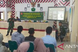 Satgas TMMD beri materi wawasan kebangsaan kepada pelajar