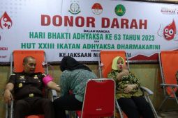 Kejari  Binjai kumpulkan 53 kantong darah untuk rumah sakit