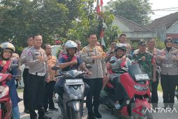 Satlantas Polresta Bogor bentuk enam Kampung Patuh Lodaya berlalu lintas