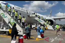 327 jamaah haji Kloter 10 Embarkasi Banjarmasin tiba di tanah air