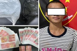 Pemuda asal Sungai Kupang HSS miliki puluhan lembar uang palsu