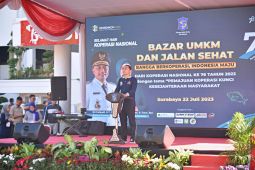 Cak Eri sebut kekuatan ekonomi Surabaya ada di koperasi