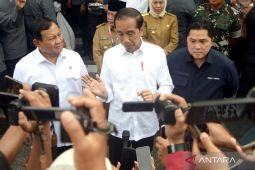Kunjungan Presiden di Pasar Bululawang Malang