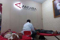 Peduli sesama, ANTARA Sumut kembali gelar donor darah