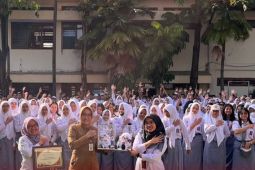 Sosialisasi KPU Kota Madiun sasar pemilih pemula di sekolah