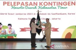 Wagub Kaltim lepas kontingen pramuka ikuti  jambore internasional