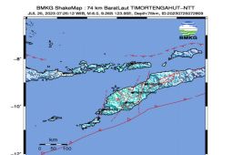 NTT diguncang gempa bumi magnitudo 6,0