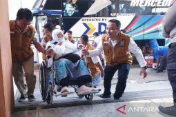339  haji kloter 19 tiba di Medan