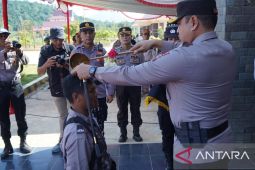 366 siswa calon Bintara Polri  gelombang II mulai ikuti masa pendidikan