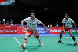 Bagas/Fikri tuntaskan laga sengit demi maju ke 16 besar Japan Open 2023