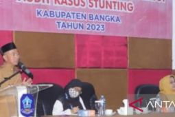 Bupati Bangka ajak masyarakat berperan cegah stunting