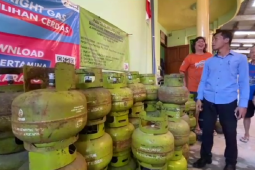 Satgas Pangan Blitar lakukan sidak ke pangkalan elpiji subsidi