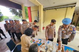 Polda Sumut cek urine personel  cegah penyalahgunaan narkoba