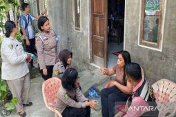 Polres Sergai datangi rumah  korban begal dan lakukan trauma healing
