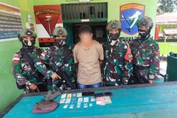 Satgas Pamtas RI-Malaysia gagalkan penyelundupan sabu