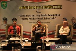 Kejati Kaltim sosialisasikan pengembangan kapasitas intelijen hadapi Pemilu 2024