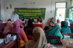 BNN sosialisasi P4GN di lokasi TMMD Sitinjak-Sitaratoit
