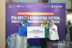 Pupuk Kaltim bantu sarana Sistem Penghasil Oksigen PSA di RS Balikpapan