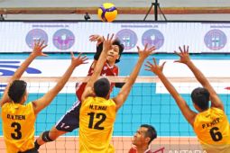 Timnas voli Indonesia libas tuan rumah Filipina 3 set langsung