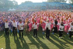 Ribuan penari semarakkan gebyar PAUD Kota Malang