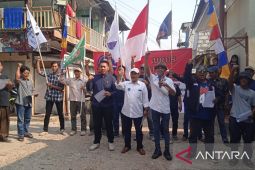 Elemen lintas sektoral deklarasikan Jaringan Anies Mania di kampung nelayan Muara Angke